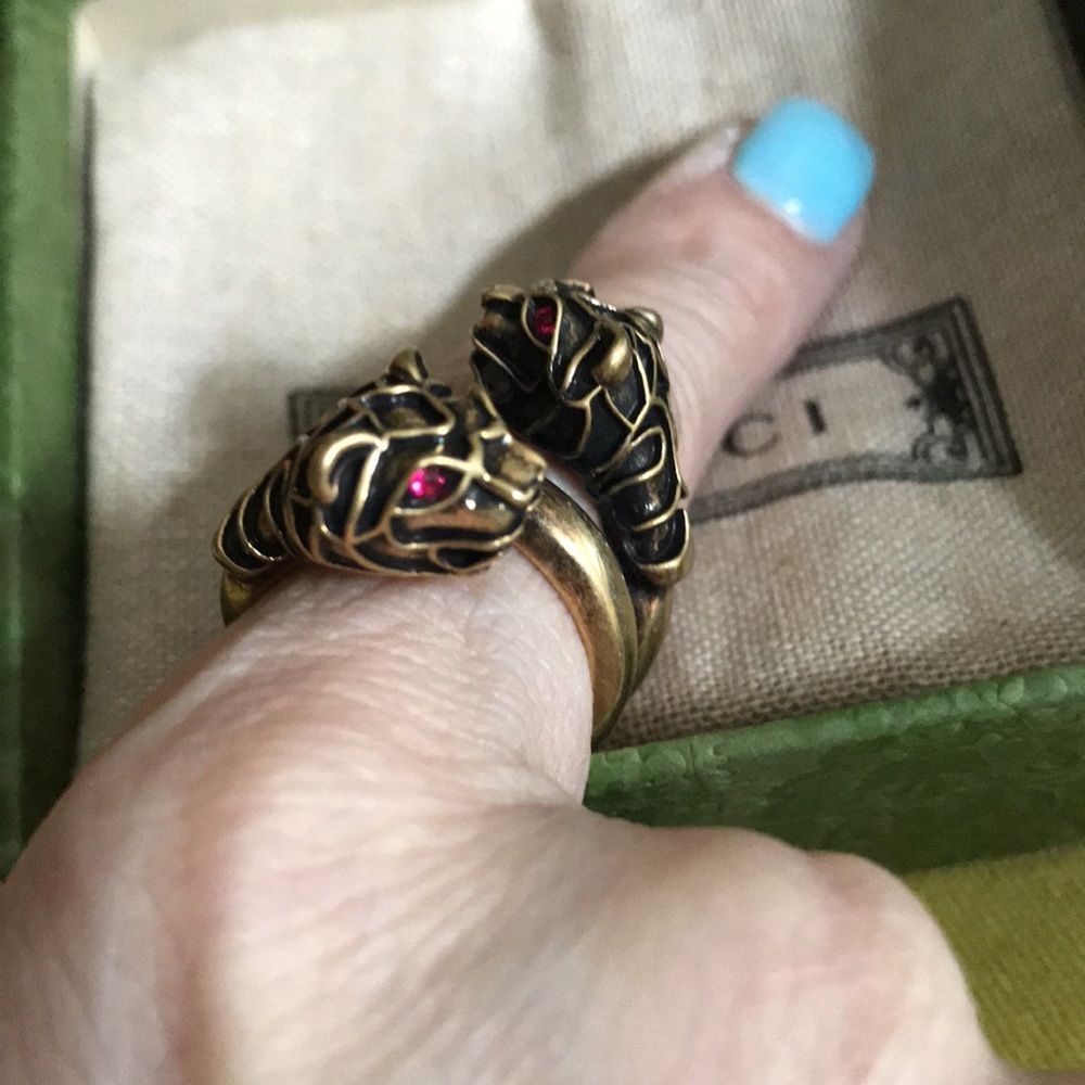 Gucci Snake Ring (Authentic) Size 6 - Picture 2 of 3